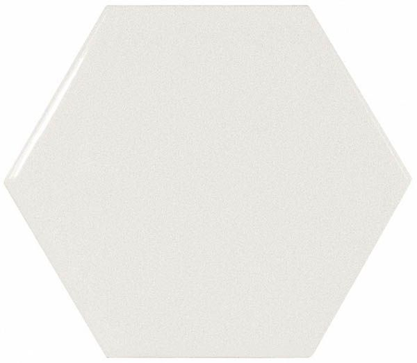 Керамическая плитка SCALE HEXAGON WHITE (21911) 10.7x12.4 от Equipe Ceramicas (Испания)