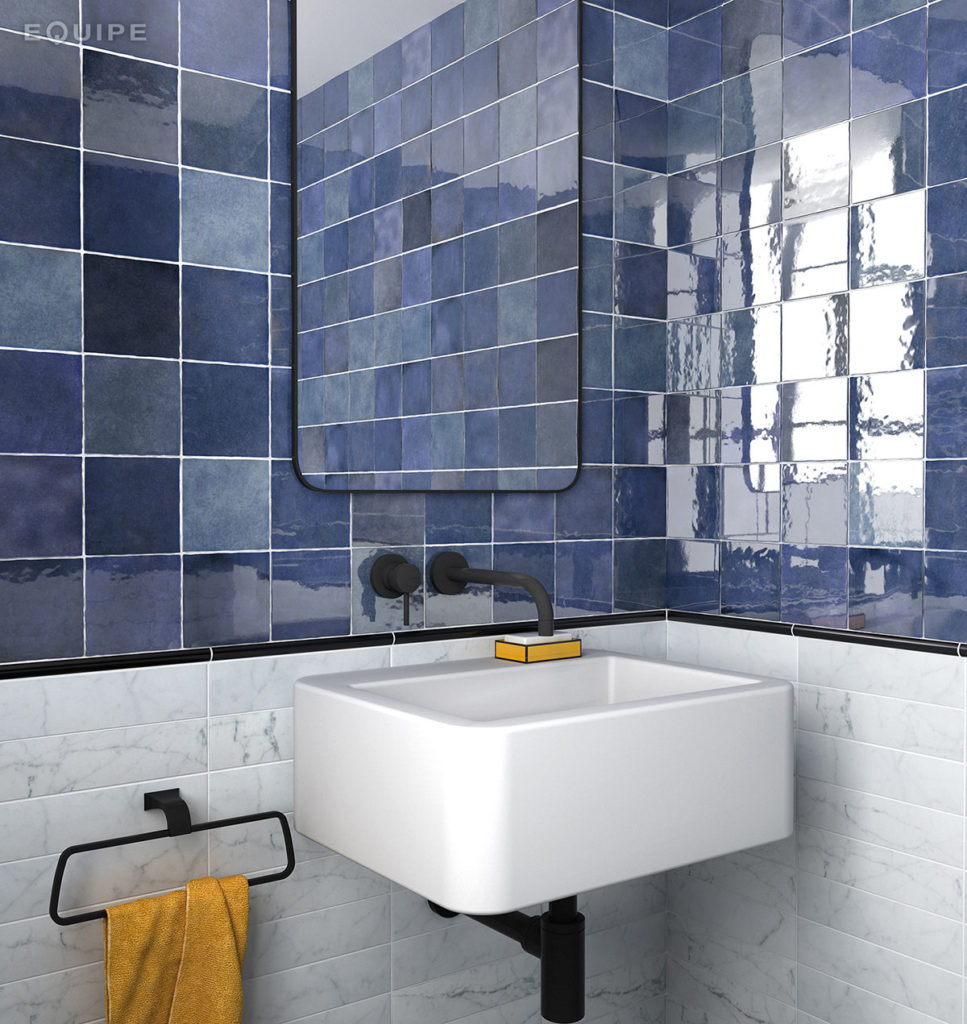 Керамическая плитка  EQUIPE ARTISAN COLONIAL BLUE 13.2х13.2 EQ-3
