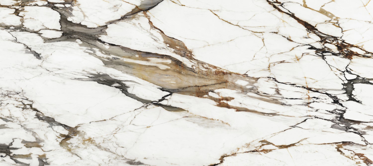Керамогранит PORCELANOSA XLIGHT PAONAZZO BIONDO BOOKMATCH A POLISHED 120х270 G-2505