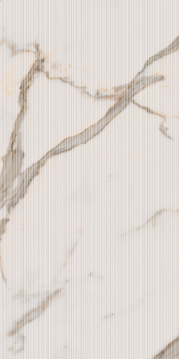 Керамогранит Caesar ANIMA FUTURA STRIPES GOLDEN WHITE 60X120 MATT