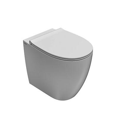 GLOBO MD005BI 4ALL Унитаз напольный приставной 54 см 4ALL MULTI 2.0, цвет bi (Bianco)