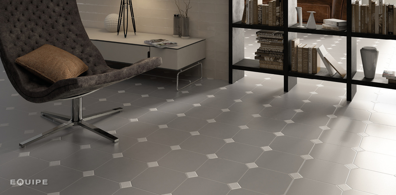 Керамогранит EQUIPE OCTAGON GRIS MATE 20х20 EQ-3