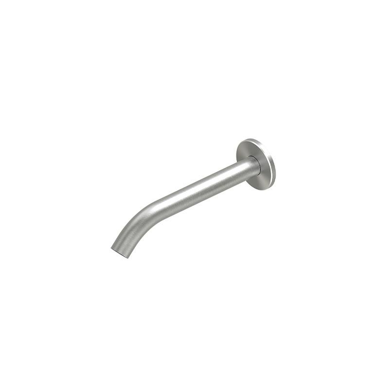 QuadroDesign Комплектующие BC0820AS Излив из стены, цвет Brushed Stainless Steel