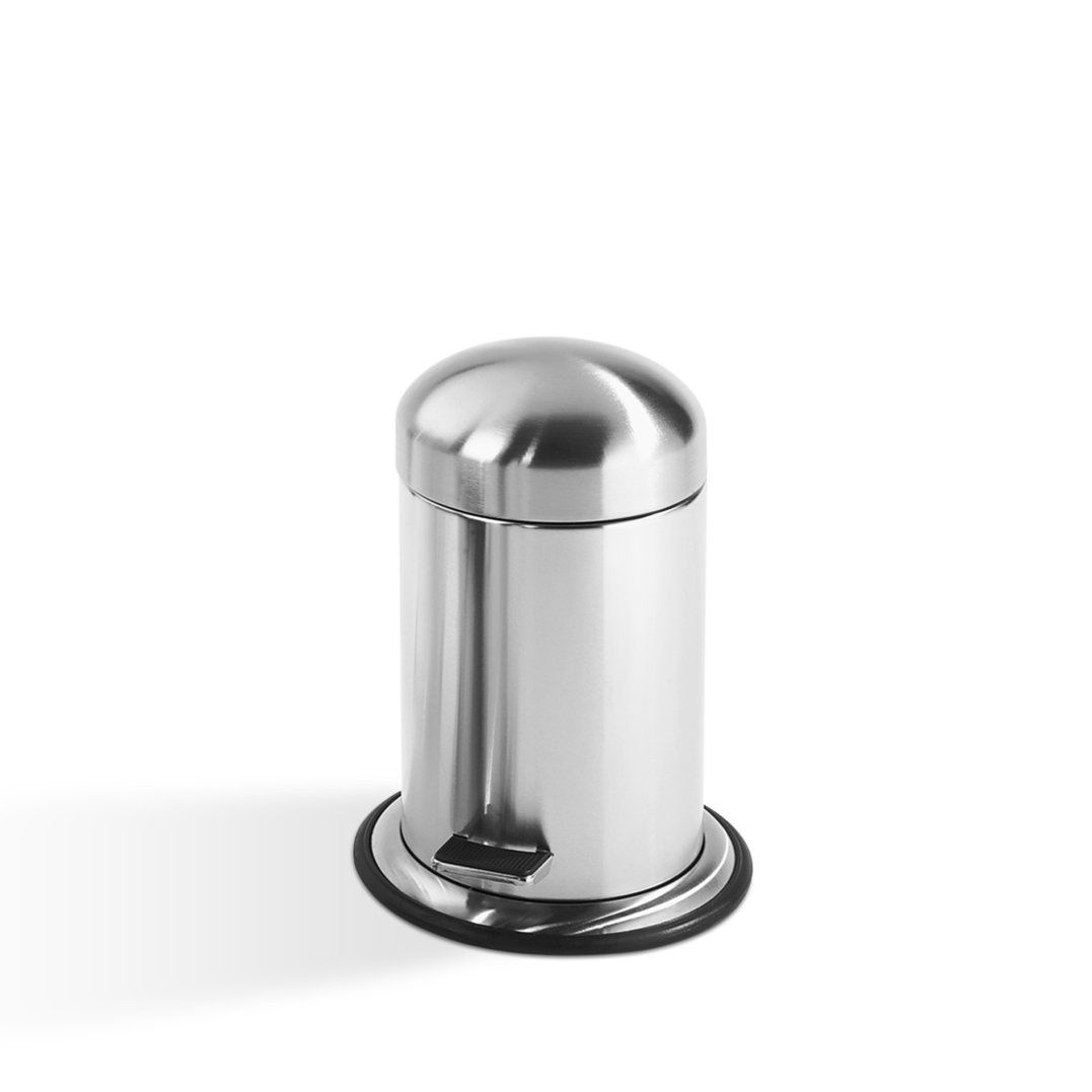 Decor Walther 0608176 TE 30 Ведро с педалью Сталь матовая