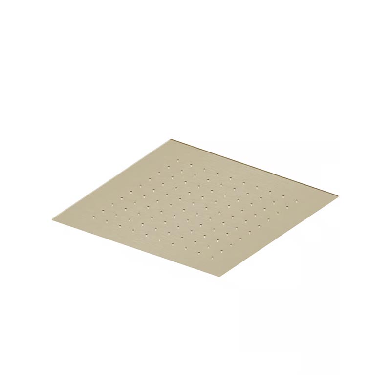 QuadroDesign Душевая программа SF040OC Потолочный душ 300мм х 300мм, цвет Light Gold