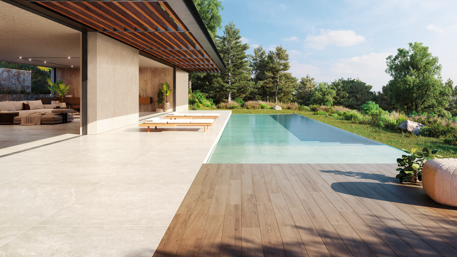 Керамогранит PORCELANOSA BERNA CALIZA L 120х120 G-392