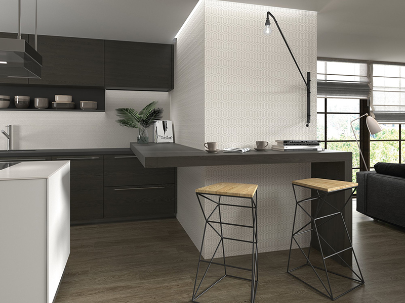 Керамогранит Zooco White rect. 40x120