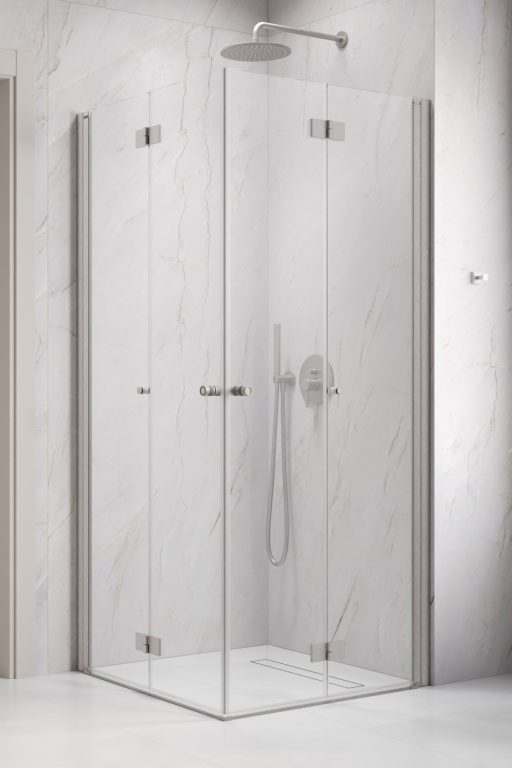 Nes Brushed Nickel KDD-B 80 Left прозрачное