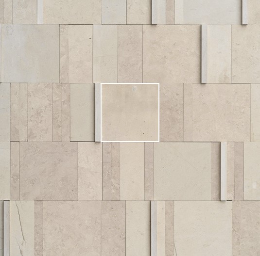 натуральный камень мелкий MIRAGE PECE BIANCA OL 03 TABULATE 20х20x2 (Италия)