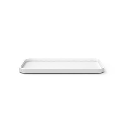Decor Walther 0975850 STONE TAB L Поднос Белый матовый