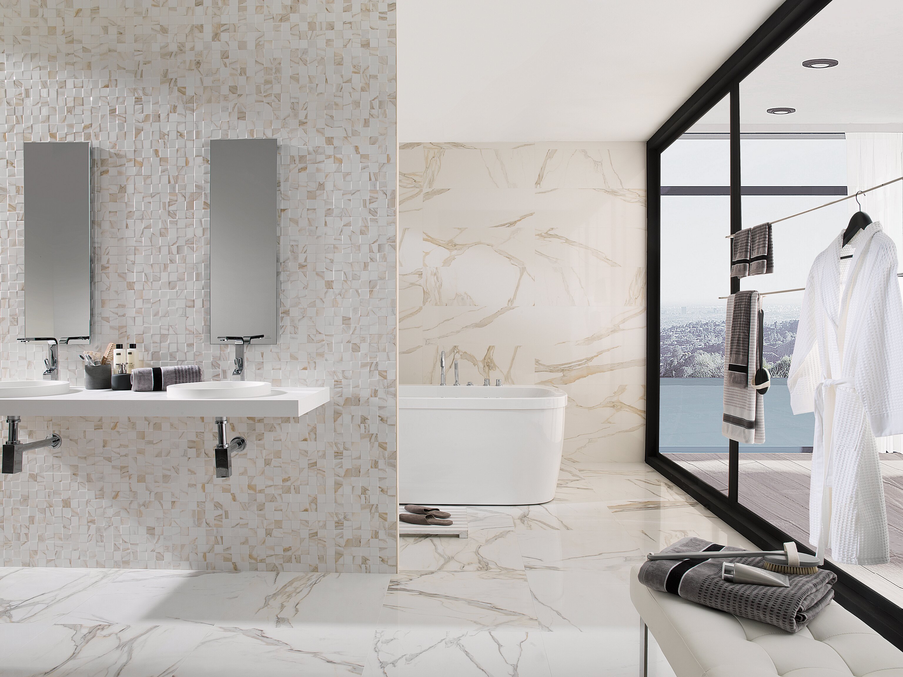 Керамическая плитка  PORCELANOSA CALACATA GOLD 33.3х100 G-261