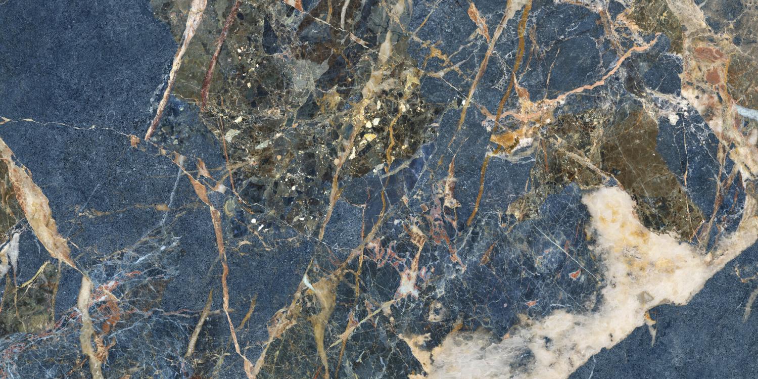 Керамогранит Ape Xlining ICARO BLUE MARBLE POL RECT 120X280
