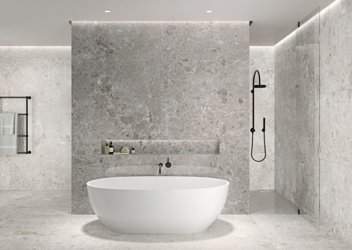 Керамогранит GRESPANIA COVERLAM ARTIC GRIS PULIDO 120х260х5.6