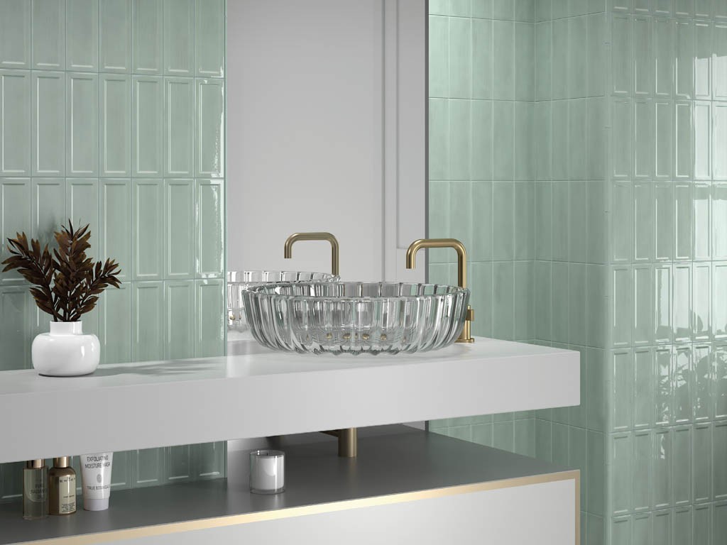 Керамическая плитка ISLAND FRAME WHITE (31207) 6.5x20 от Equipe Ceramicas (Испания)