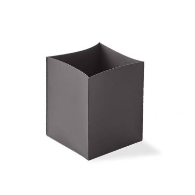 Decor Walther 0938793 NAPPA PK Корзина для бумаг без крышки Натур. кожа дымчато-серая