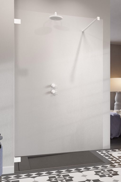 Essenza Pro White Walk-in 110