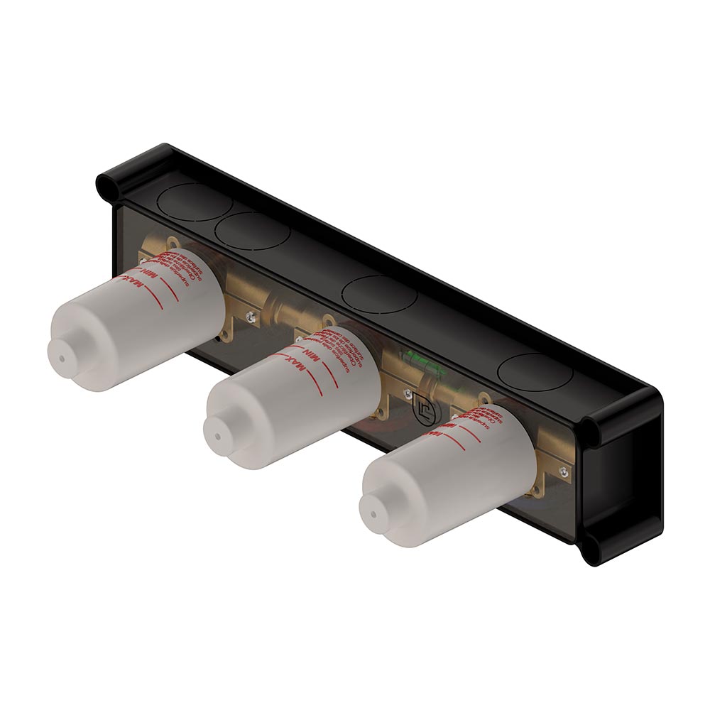Ritmonio PM0000C DOT316 Round Встраиваемая часть для смесителя на 3 отверстия для раковины