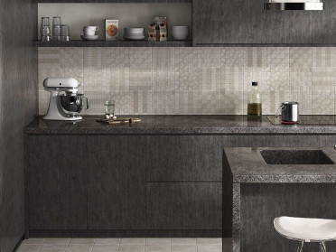 Керамогранит URBAN HEXAGON MELANGE SILVER 25.4x29.2 от Equipe Ceramicas (Испания)