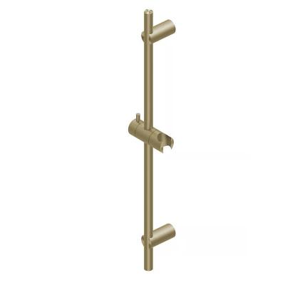 QuadroDesign Душевая программа TS60.00OC Душевая штанга 550мм, цвет Light Gold