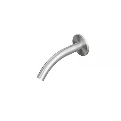 QuadroDesign Комплектующие BC002AS Излив из стены, цвет Brushed Stainless Steel