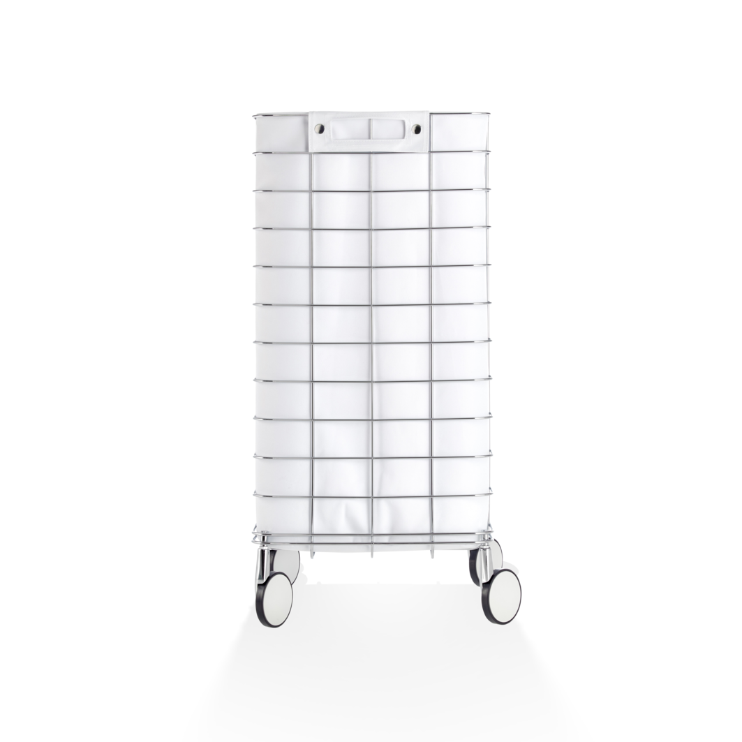 Decor Walther 0613750 WR1 Тележка для стирки Хром / Белый
