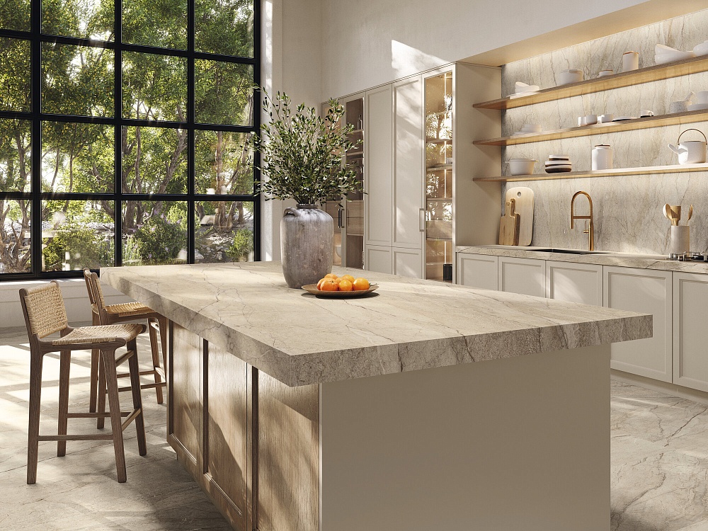 Керамогранит Ape Xlining MARE DI SABBIA BEIGE MATT RECT 120X280