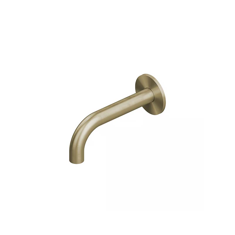 QuadroDesign Комплектующие BC004OC Излив из стены, цвет Light Gold