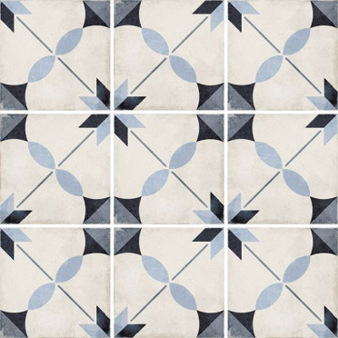 Керамогранит ART NOUVEAU ARCADE BLUE (24411) 20x20 от Equipe Ceramicas (Испания)