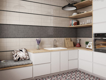 Керамическая плитка COUNTRY BLANCO (21531) 6.5x20 от Equipe Ceramicas (Испания)