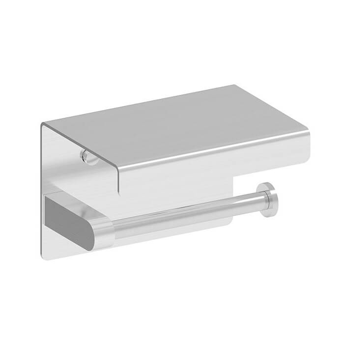 NEMO NM-C01055BN Держатель туалетной бумаги с полкой, BRUSH NICKEL