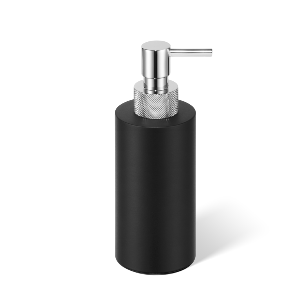 Decor Walther © 0853760 CLUB SSP 3 Дозатор для мыла Черный матовый / Хром