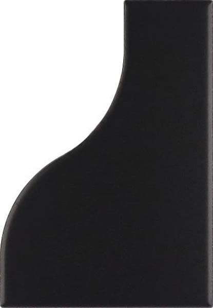 Керамическая плитка CURVE BLACK MATT (28861) 8.3x12 от Equipe Ceramicas (Испания)