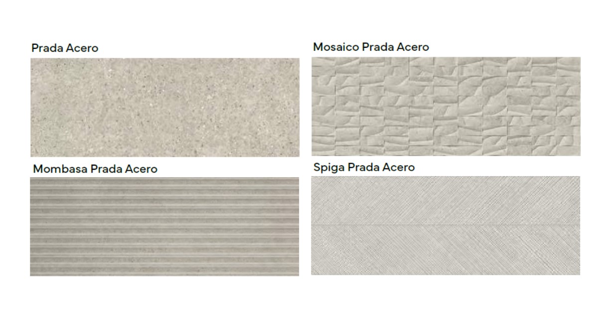Керамическая плитка  PORCELANOSA PRADA ACERO 45х120 G-270