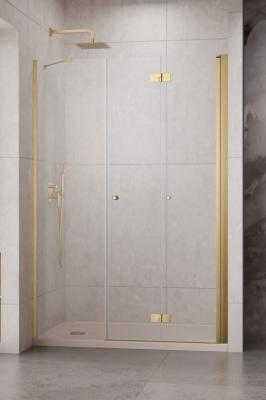 Nes Brushed Gold DWS B Door 950 Right прозрачное