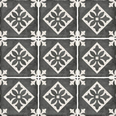 Керамогранит ART NOUVEAU PADUA BLACK (24416) 20x20 от Equipe Ceramicas (Испания)
