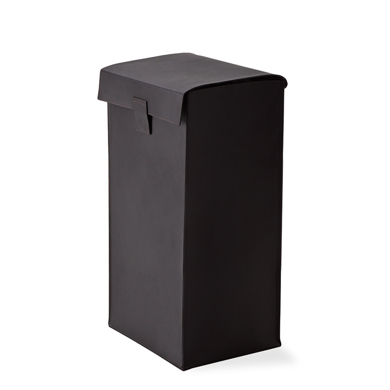 Decor Walther 0938890 NAPPA WB Корзина для белья с крышкой Черно-коричневый