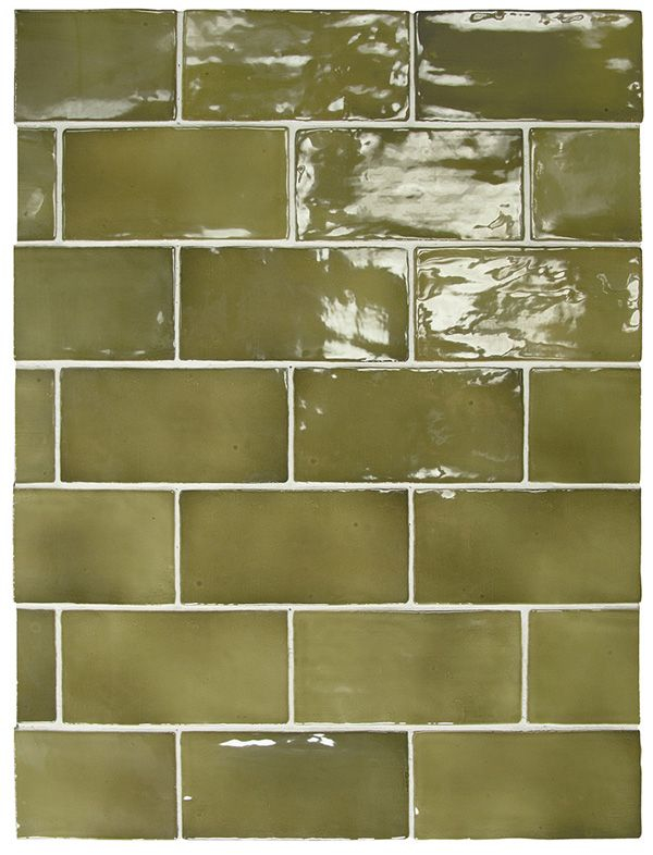 Керамическая плитка MANACOR BASIL GREEN (26908) 7.5x15 от Equipe Ceramicas (Испания)