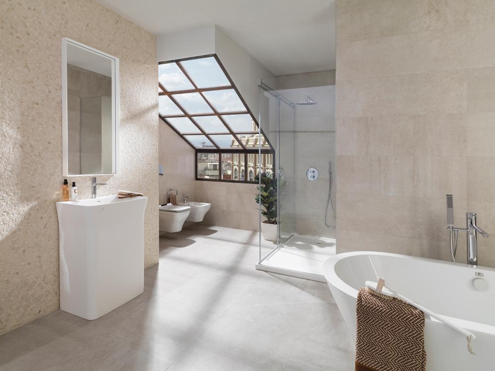 Керамическая плитка  PORCELANOSA RODANO CALIZA 33.3х100 G-261