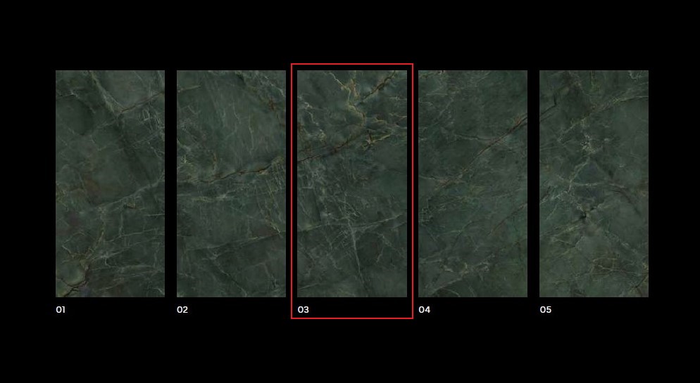 Керамогранит PORCELANOSA XLIGHT EMERALD GREEN 03 POLISHED 120х270 G-2705