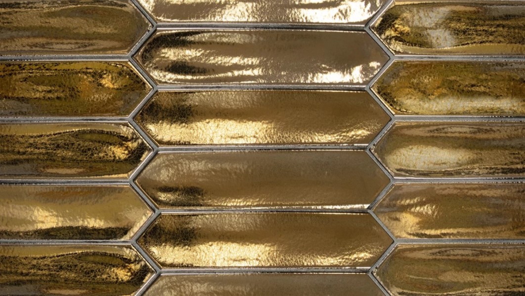 Керамическая плитка  EQUIPE LANSE GOLD 5х25 EQ-10D
