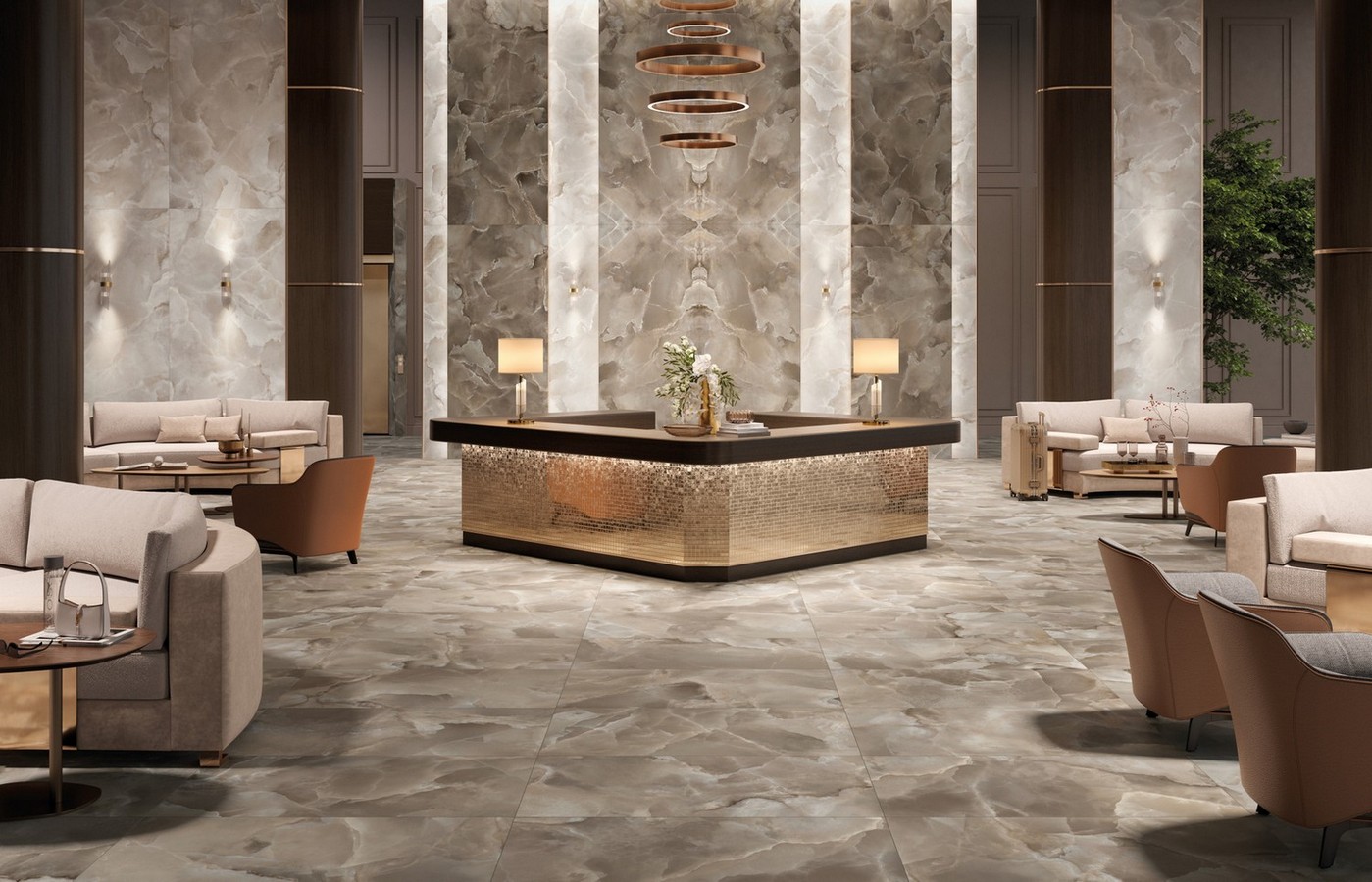 Керамогранит MIRAGE ARGAN ON 05 LUC SQ 60х120x0.9 (Италия)
