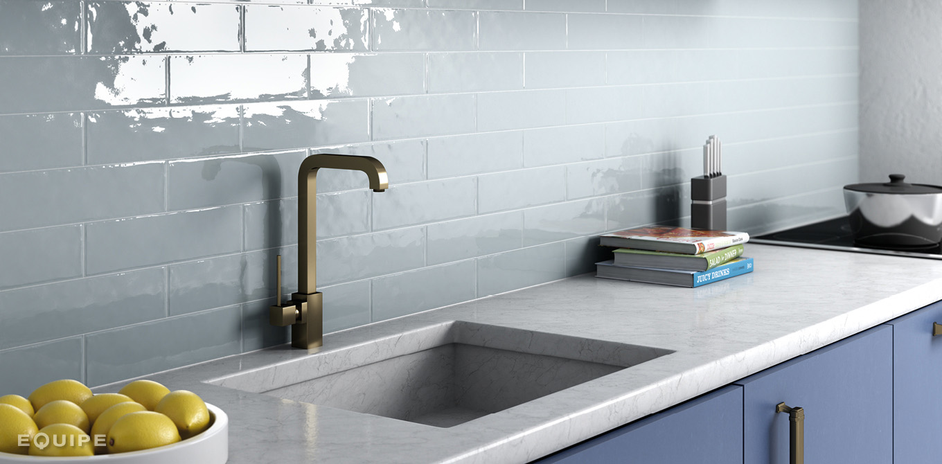 Керамическая плитка  EQUIPE COTTAGE ASH BLUE 7.5х30 EQ-3