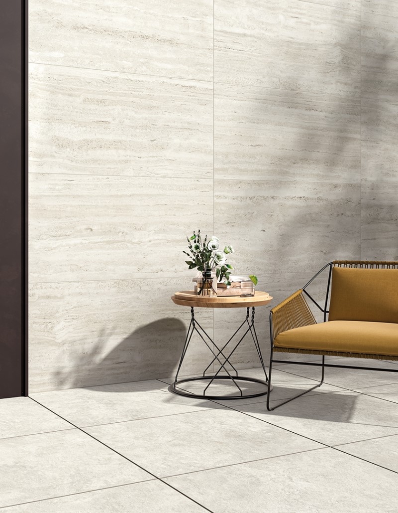 Керамогранит MIRAGE TRAVERTINO PEARLY CROSS EY 12 ST SQ 60х60х2 (Италия)