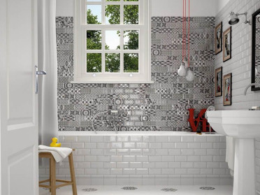 Керамическая плитка METRO LIGTH GREY 7.5x15 от Equipe Ceramicas (Испания)
