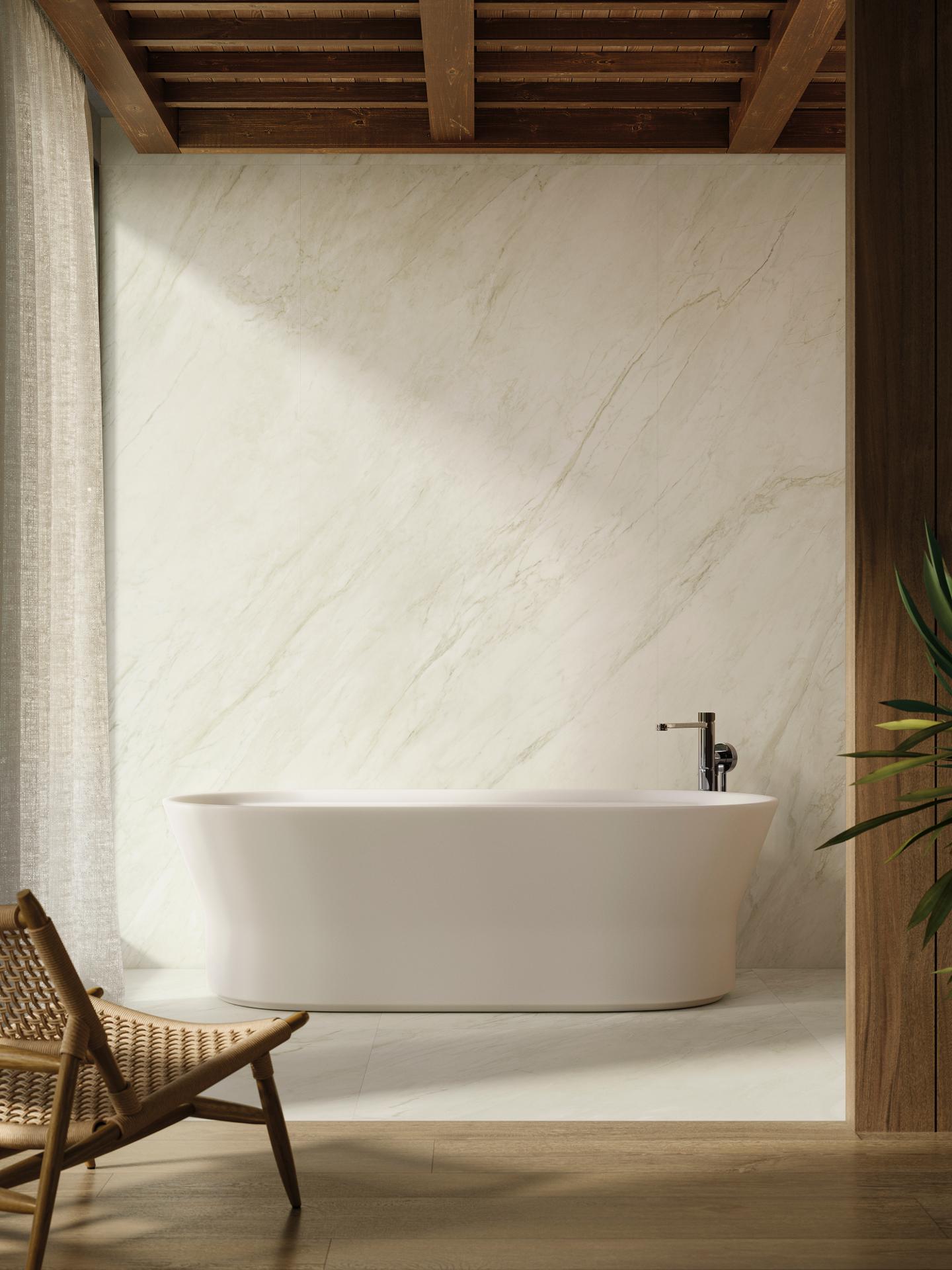Керамогранит PORCELANOSA XLIGHT GLEM WHITE NATURE 59.6х120 G-2541