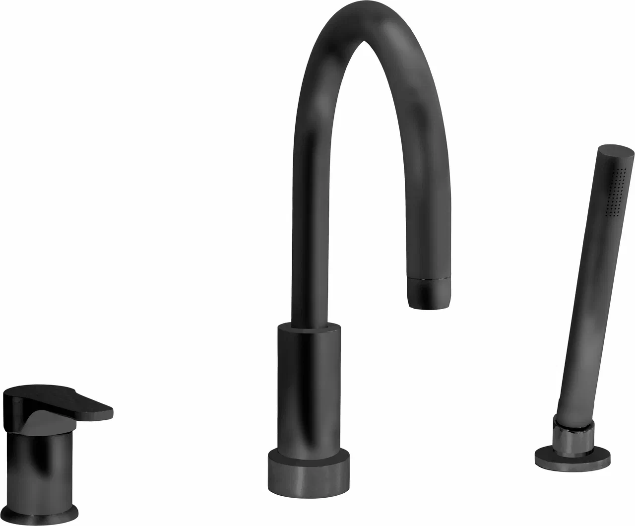 Смеситель для ванны на борт Vetta Rubinetterie Plain PL252432-M001