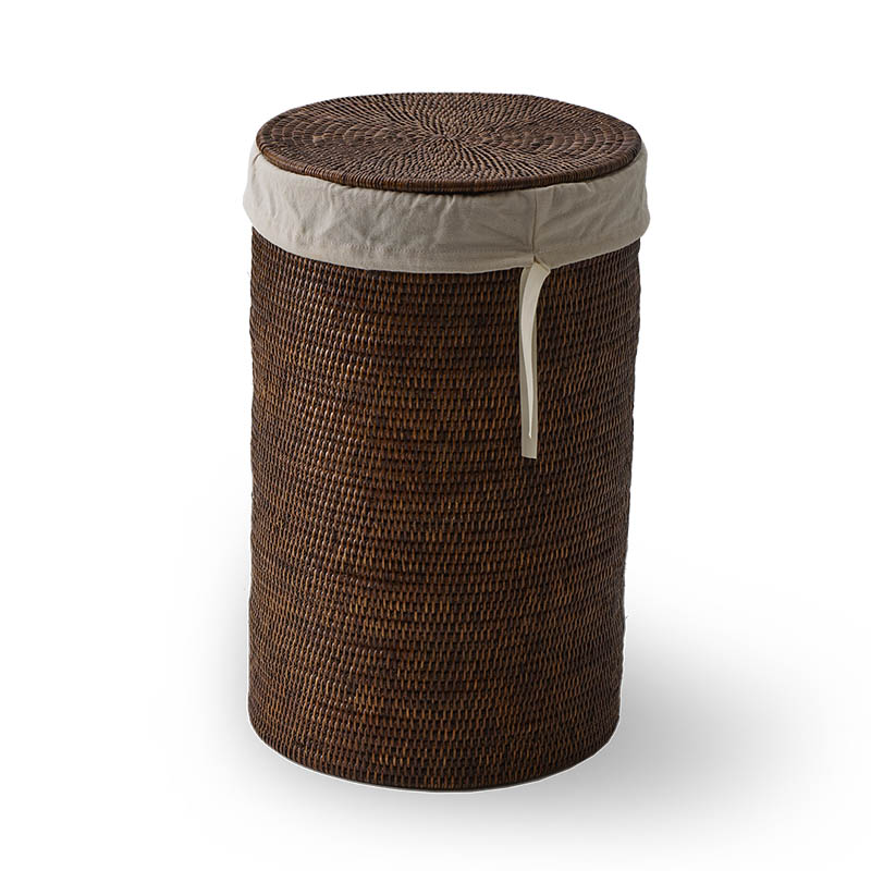 Decor Walther 0936592 BASKET WB SMALL Корзина для белья Ротанг темный