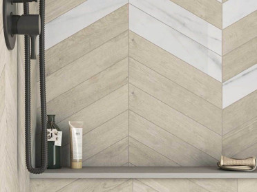 Керамогранит 60 GRAD CHEVRON A CALACATTA (120272) 9.8x52.2 от WOW (Испания)