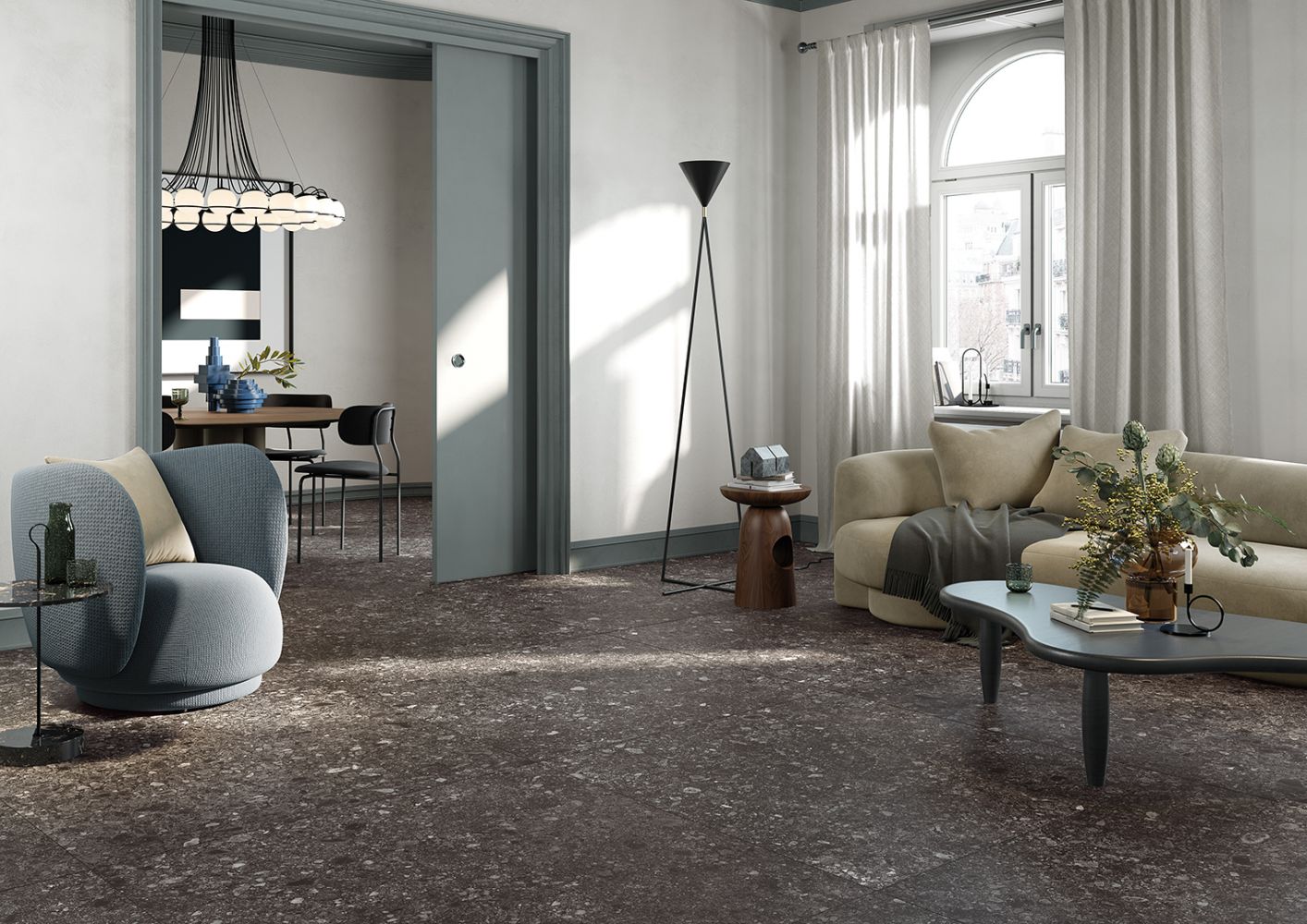 Керамогранит MIRAGE SVART RR 03 NAT SQ 60х120х9 (Италия)