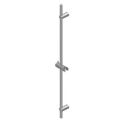 QuadroDesign Душевая программа TS90.00AS Душевая штанга 870мм, цвет Brushed Stainless Steel